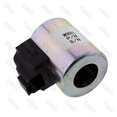 12V Solenoid Coil 280-7009 2807009 for Caterpillar 414E 416E 420E 428E ...