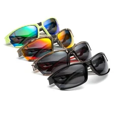 JUST GO Polarized Sports Sunglasses for Baseball Running Cycling Fishing Golf