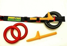 Muckers (Classic)  Ring Toss Game (Quoits) w/ 3' Carry Strap by: Saturnian I