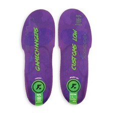 Footprint Gamechanger Elite Custom Orthotic Sports Gel Insoles Low 3mm Purple