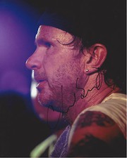 RED HOT CHILI PEPPERS RHCP DRUMMER CHAD SMITH SIGNED AUTHENTIC 8X10 PHOTO w/COA