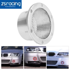 Universal Car Racing Air Duct Grill Bumper Vent inlet Cold Air intake Cover Kit