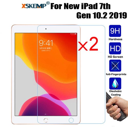 2Pcs Tempered Glass 9H Screen Protector For iPad 10.2 in 9th 8th 7th Generation - Picture 3 of 15