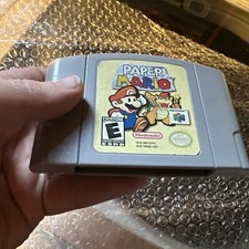 paper mario n64 Authentic Nintendo Tested And Working