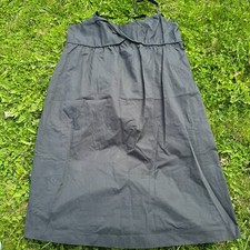 Elegant Black Sleeveless Shift Babydoll LOFT Dress