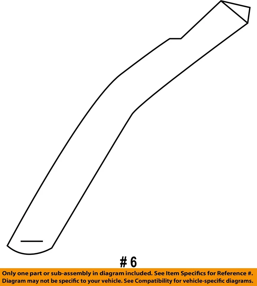 FORD OEM 16-19 Explorer Roof Roof Trim-Front Cap FB5Z7855182AA - Image 2 of 2