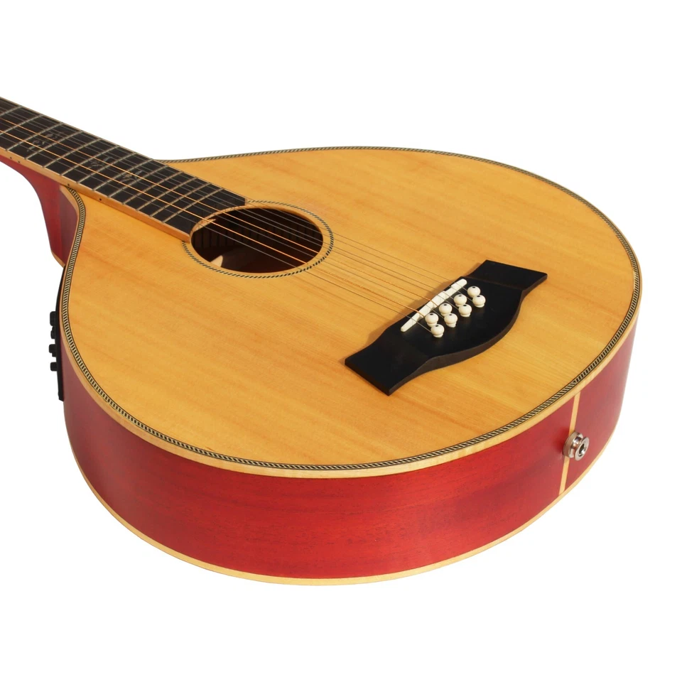 Bouzouki,8 Strings Bouzouki Guitar with EQ (8 Strings) - Image 4 of 4