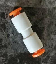 SMC push-to-connect, one touch straight union for 5/32" or 4 mm tube