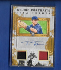 2016 Diamond Kings Studio Portraits Material #SPSTT Trea Turner RC Auto 1/10