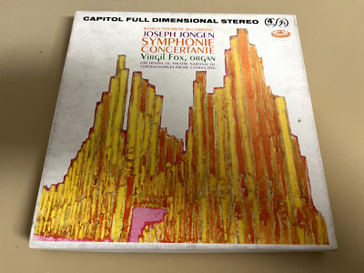 Joseph Jongen - Symphonie Concertante, Virgil Fox, Reel to Reel