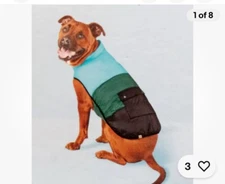 LEGO TARGET COLLECTION HTF NWT  Puppy Dog Color Block Puffer Jacket Coat SIZE XL