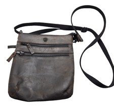 Borsa a tracolla in pelle COCHOA vintage fatta a mano India caffè cavallo pazzo marrone