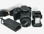 Canon EOS Rebel T6, 18-55 mm Lens, Chargers and Battery Holder, 65w Wall Charger