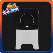 1000 SELF ADHESIVE CLEAR PLASTIC HANG TAB TAGS HANGER PEGBORD SLATWALL HOOK 12OZ