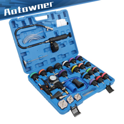 28× Universal Radiator Pressure Tester Vacuum-Type Cooling System Refill Kit