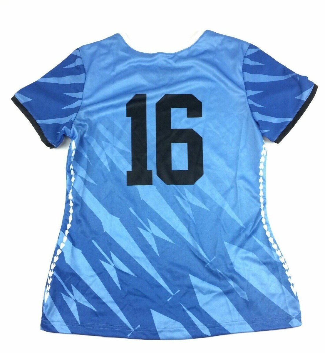 Nike John Hopkins Blue Jays Lacrosse Motion SS Jerseys Women's M