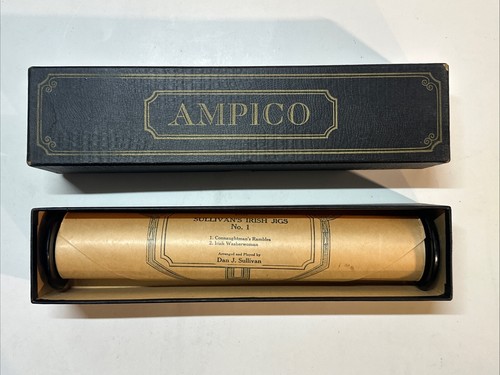 Vintage Ampico 61133-E Sullivan’s Irish Jigs No. Pianorolle für 1 Spieler mit Karton - Bild 2 von 3
