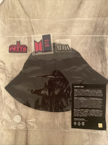BTS Made By Fan 2024 FESTA Bucket Hat With SUGA patch