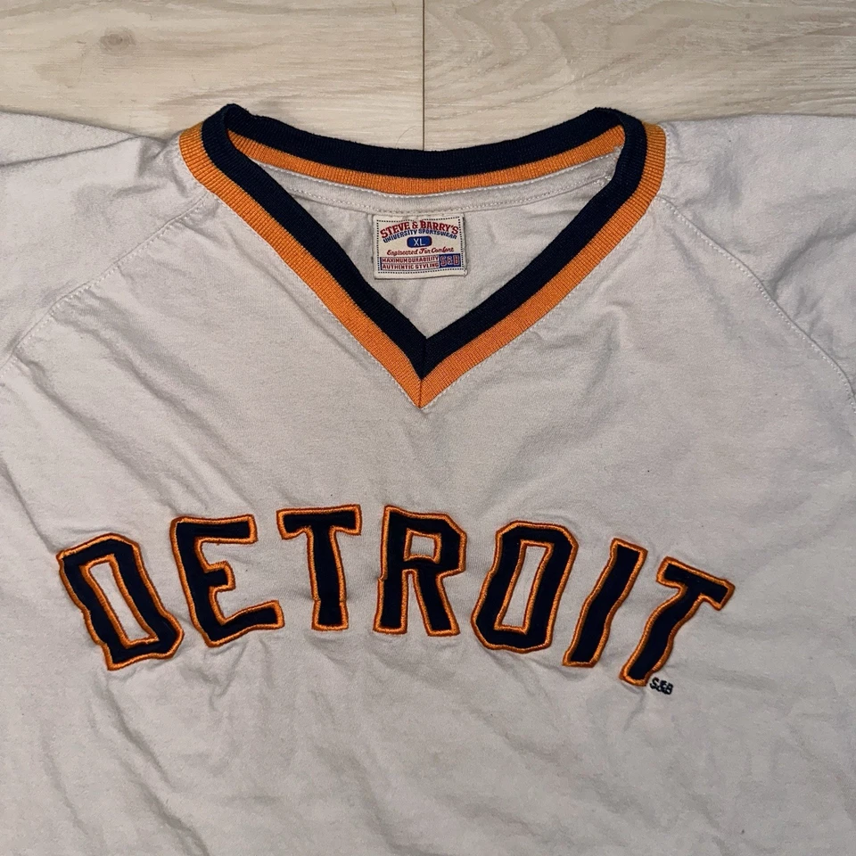 Camiseta De Colección Tigres de Detroit Talla XL Béisbol MLB Camiseta Bordada Y2K Retro Foto 4 de 4