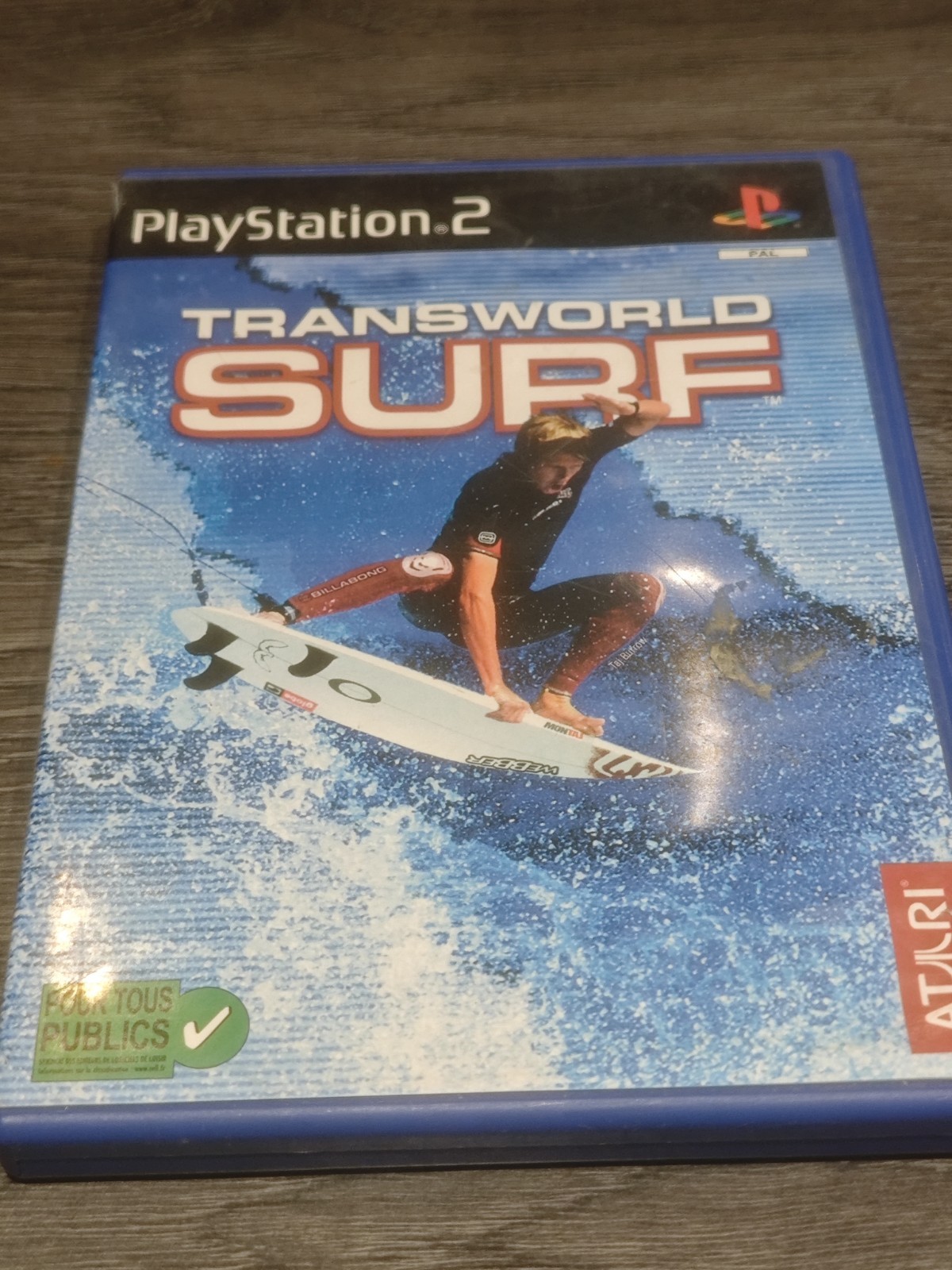TRANSWORLD SURF  SONY PS2 PLAYSTATION 2