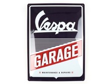 Reklameschild -Nostalgic Art- Vespa Garage, 15x20cm