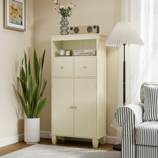 Modern Bathroom Floor Storage Cabinet Freestanding