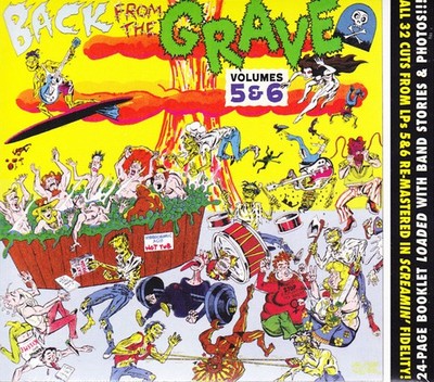 Various Artists Back from the grave - vol. 5 & 6 (CD) Album (UK IMPORT)
