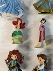 Disney Princess Figure Lot 18pc Ariel Belle Cinderella Merida Mulan Jasmine PVC — photo 7