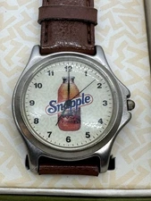 SNAPPLE Iced Tea Promotional - WATCH in Original Box - 1990s BEST STUFF- WORKS