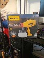 Wagner Control Spray Lite Duty HVLP Stain Sprayer - Handheld - NEW
