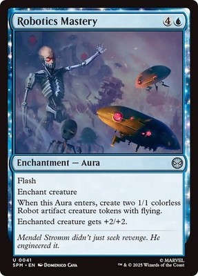 ROBOTICS MASTERY x4 mtg NM-M Marvel's Spider-Man 4 Unc