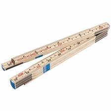 Draper 20703 Folding Wood Rule, 2m FRW/III Folding Rules