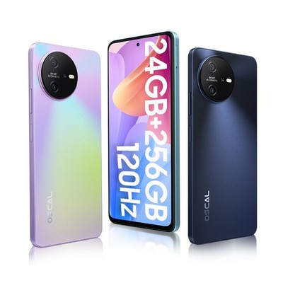 Blackview OSCAL TIGER 12 Smartphone 24GB+256GB 6,78'' 120Hz NFC Dual SIM Handy