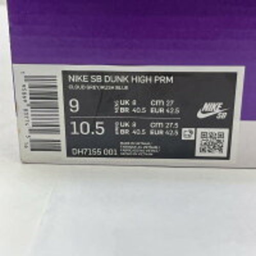 Nike SB Dunk High New York Mets Gray Blue DH7155-001 Men's Sneakers US 9 thumbnail 9