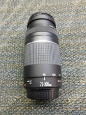 Canon EF 75-300mm f/4-5.6 III Telephoto Zoom Lens - Excellent Condition