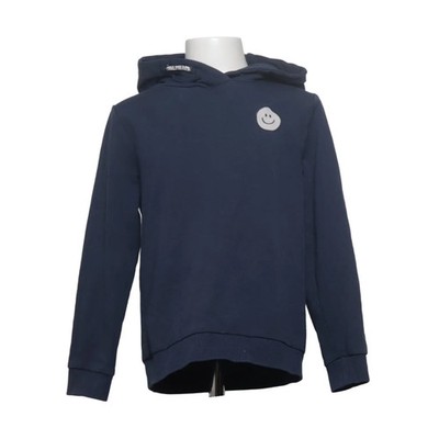POMPdeLUx, Kapuzenpullover, Größe: 122/128, 4294ss23 PDLRYAN Hoodie, Blau #lPE