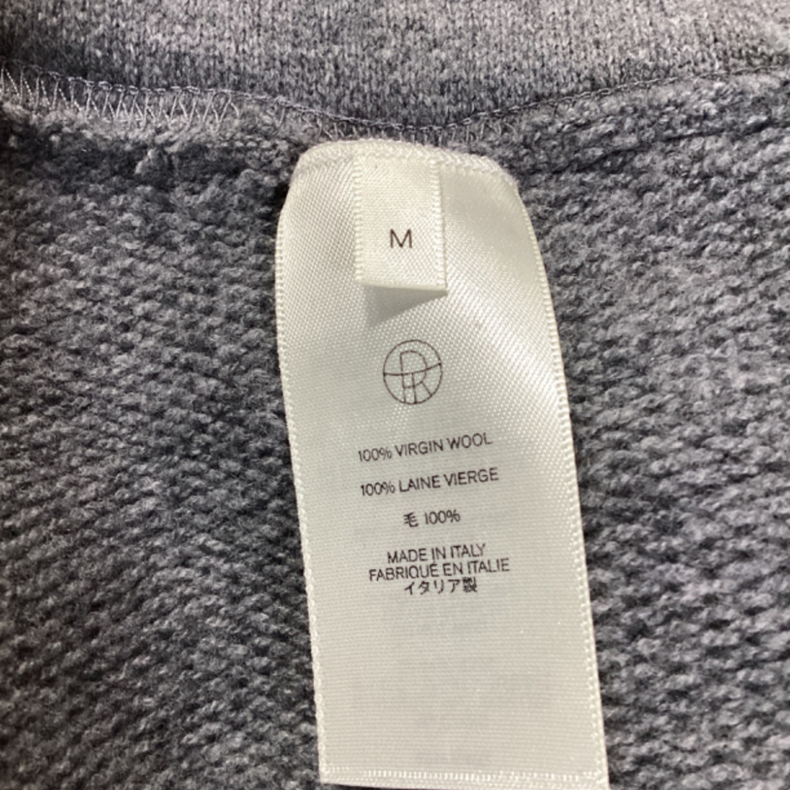 FILA The Row Pantalone Gamba Larga In Lana Donna Grigio M