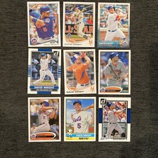2012-15 David Wright Baseball Card Lot (9) Different Cards Mets