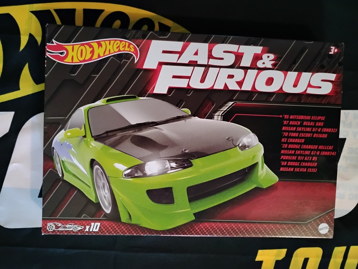 Hot Wheels HNT21 Fast & Furious Cars - Pack of 10 for sale online