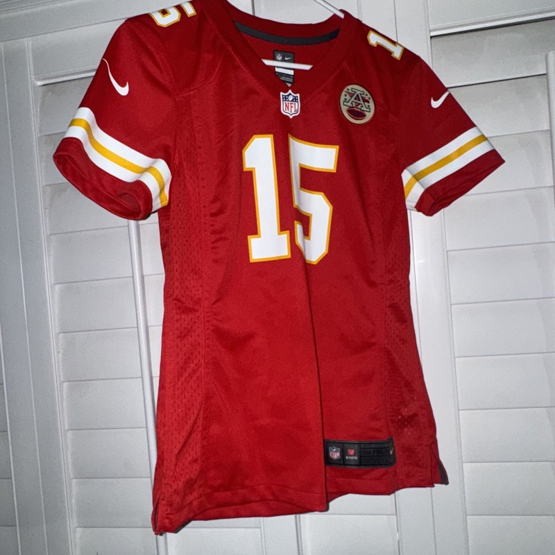 Kansas City Chiefs Patrick Mahomes #15 Nike On Field Jersey Womens Small Red
