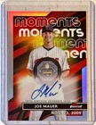 Joe Mauer 2023 Topps Finest Finest Moments Refractor Auto #FMA-JM Twins HOF