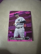 2024 Topps Stadium Club Gerrit Cole #165 Pink Foil Parallel New York Yankees