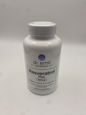 Dr. Emil Resveratrol Plus Dietary Supplement  500 mg - 60 Capsules Exp:11/25
