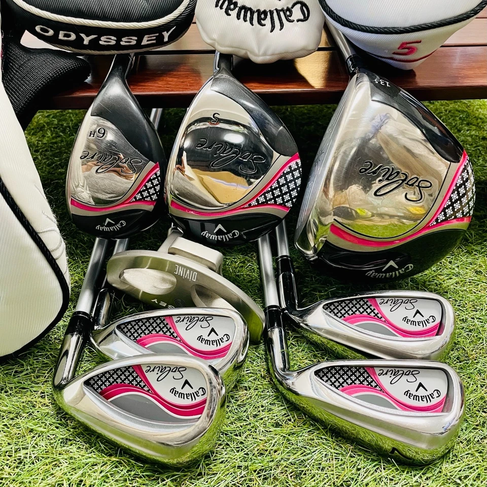 Women Callaway Solaire Fullset 1w 5w 6hy Iron set 79PS 8pics L Flex Ladies - Image 2 of 4