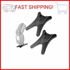 Anwenk Camera Flash Stand Flash Speedlight Hot Shoe Mount Stand with 1/4" Metal 