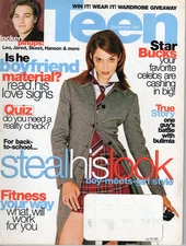 LINDSAY FRIMODT September 1997 TEEN Magazine LEO DICAPRIO JARED LETO HANSON