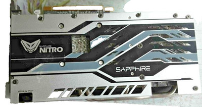 Sapphire Nitro Radeon RX 580 4GD5 4GB GDDR5 Dual HDMI DVI-D/Dual DP OCWPB (UEFI)