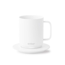 Ember Temperature Control 10oz Smart Mug 1hr Battery Life White App Control