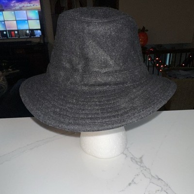 Tilley Endurables TTW2 Wool Winter Hat Black Ear Flaps Outdoor