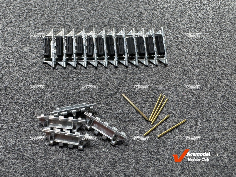 1/35 British Army Chieftain Tank Metal Track Links w/Pins for